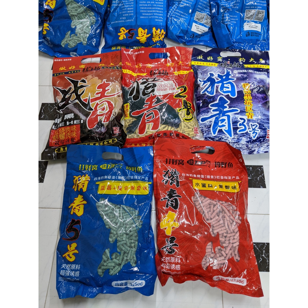 Combo Mồi Hạt Xả Câu Cá Trắm Đen TJP