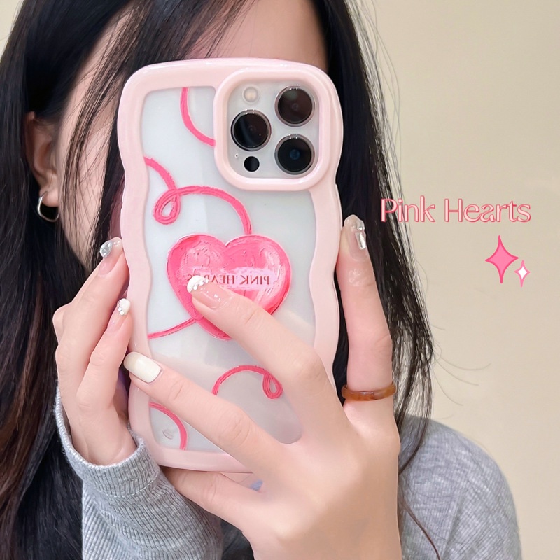 Ốp Điện Thoại Nhựa Acrylic Phối Ren Cho Iphone 13Pro / 12Promax / 11Pro / xs / 7 / 8 /