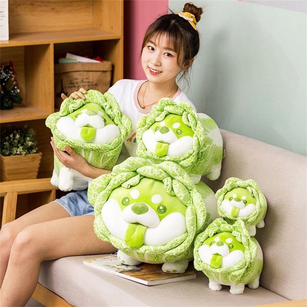 Đồ chơi nhồi bông Hình Chú Chó Shiba Inu Dễ Thương Cho Bé