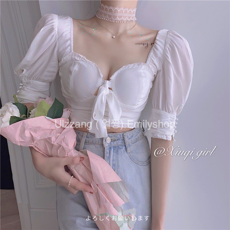 Ulzzang ( 얼짱) -ÁO SƠ MI NỮ