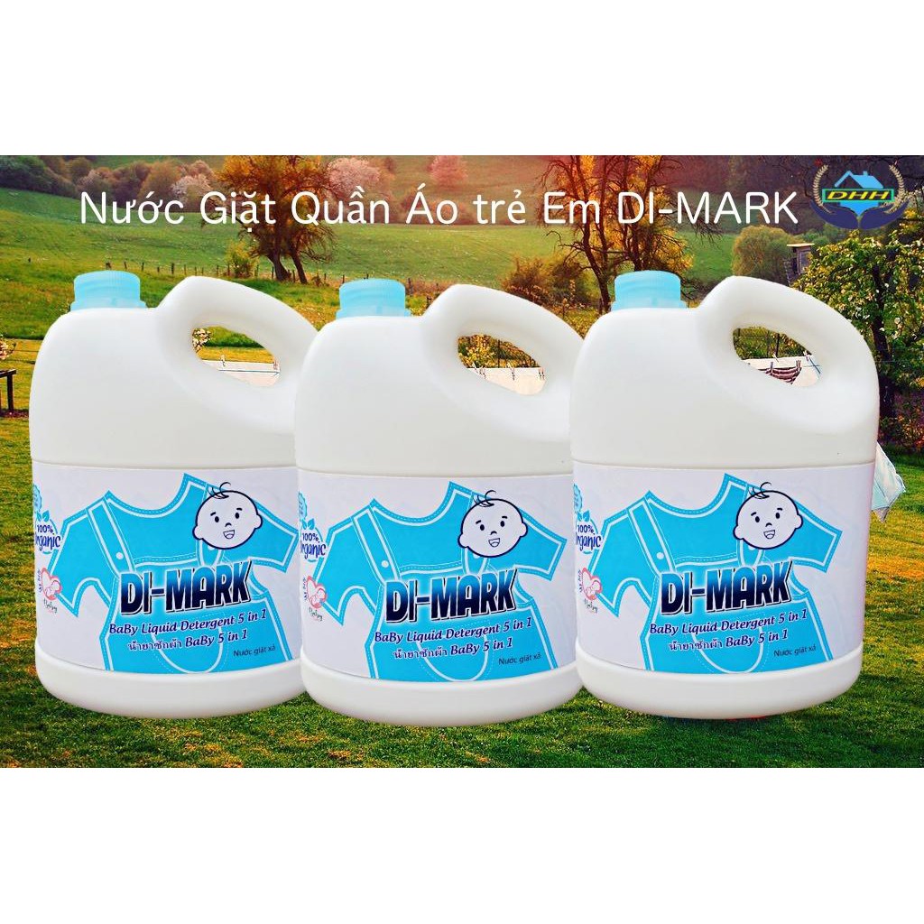 Nước giặt quần áo trẻ em DI-MARK 3000 lít - Công Nghệ Thái Lan