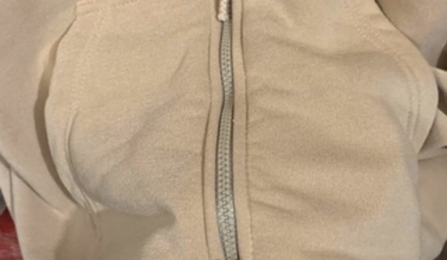 ÁO HOODIE ZIPPER MÀU KEM