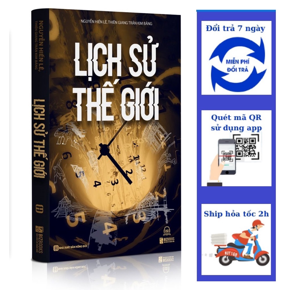 Sách Lịch Sử Thế Giới (Tác Giả Nguyễn Hiến Lê Thiên Giang kèm Audio)