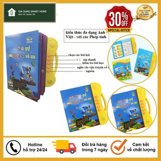 Sách Nói Điện Tử Song Ngữ Anh/Việt Giúp Trẻ Học Tốt Tiếng Anh