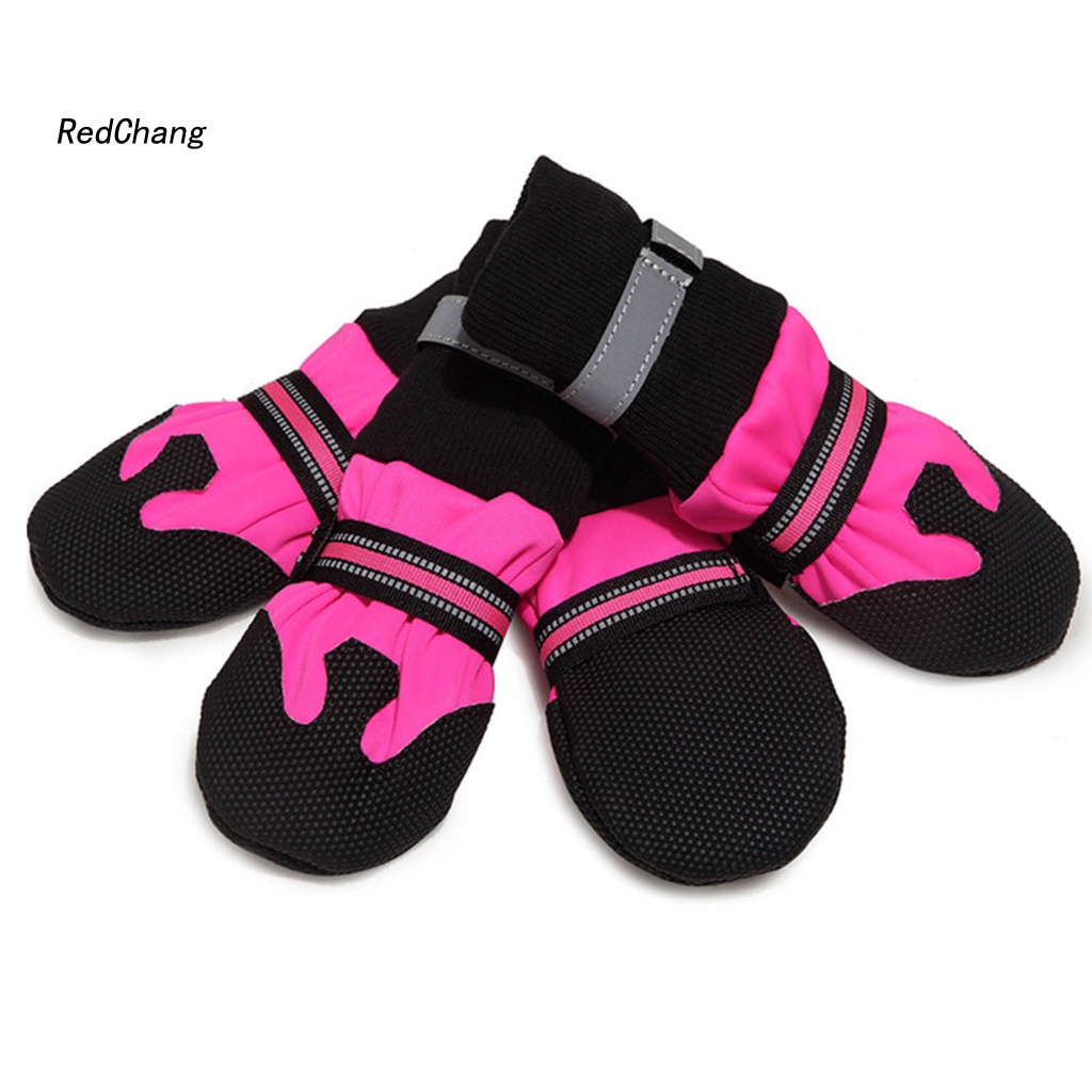 Rc ~ Giày Bốt Cho Chó Cưng Không Có Tiếng Kêu