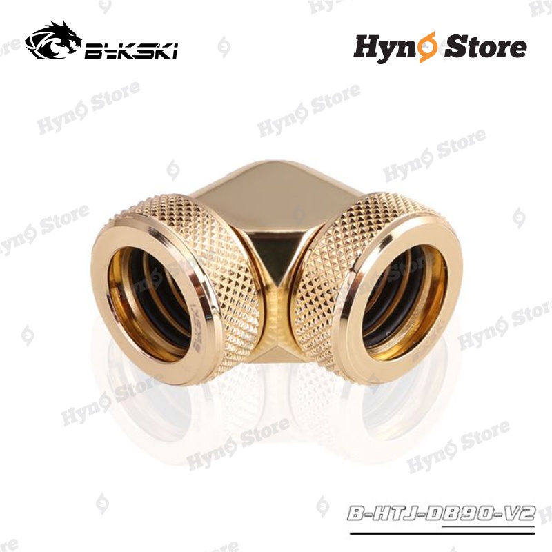 Fit góc 90 độ 2 đầu com Bykski tản nhiệt nước custom - Hyno Store