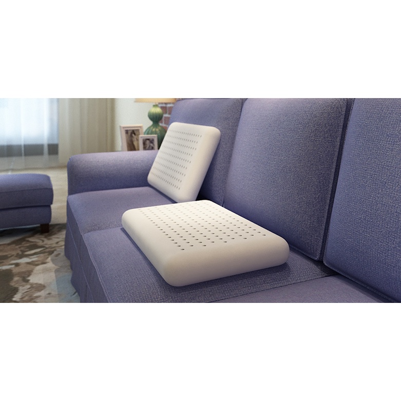 Gối Cao Su Kim Cương Luxury Pillow Đóng Hộp Thông Hơi, Thoáng Mát, Giao mẫu ngẫu nhiên