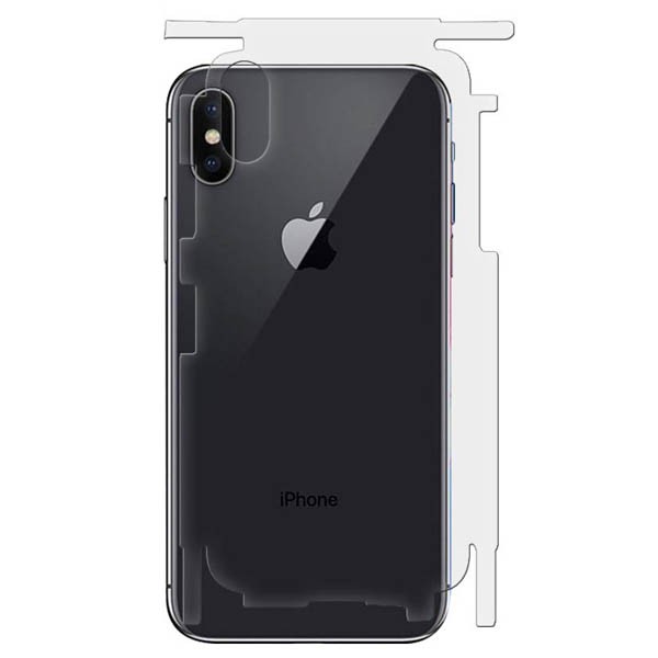 Miếng dán PPF iphone full lưng và viền máy, dán lưng iphone 2 loại (Trong, Nhám) - Beetech