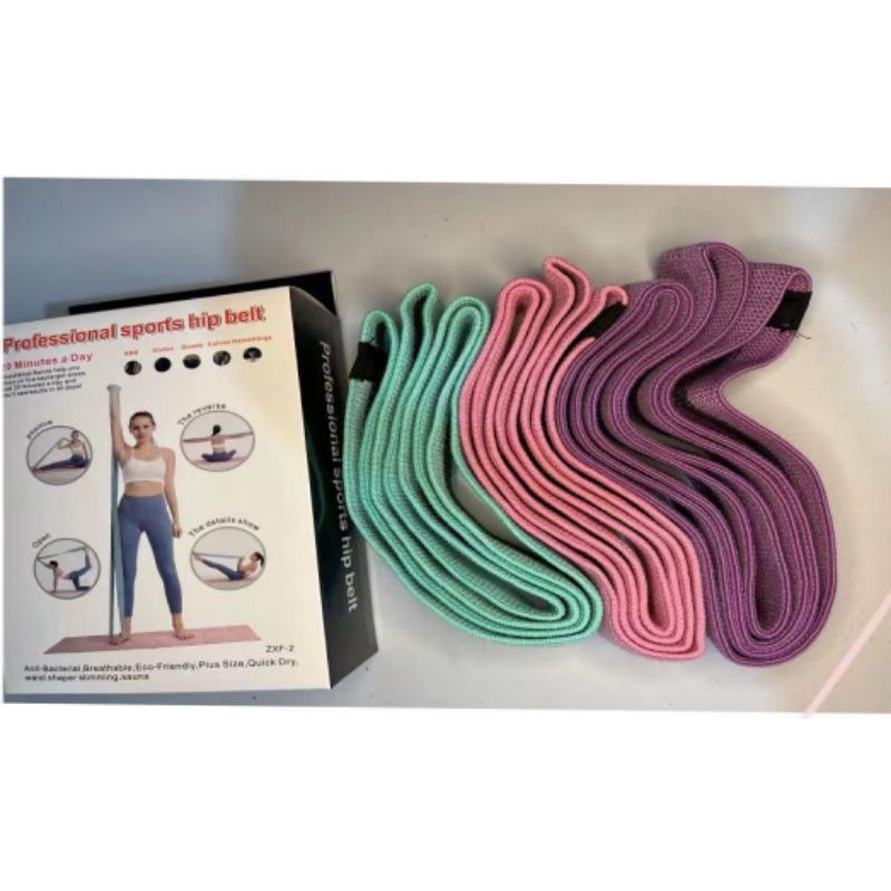 Bộ 3 dây dài kháng lực yoga,,,