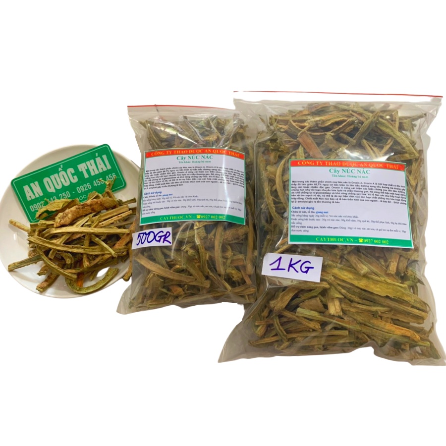 1KG Cây Núc Nác - Vỏ Núc Nác Khô (Nam Hoàng Bá) Hàng Sạch, Đẹp | Thảo Dược An Quốc Thái