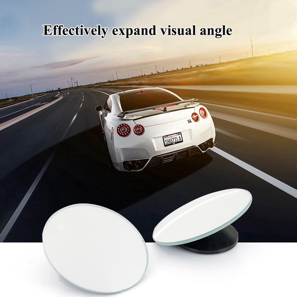 Gương chiếu hậu tầm nhìn rộng 360 độ hình tròn dùng để phát hiện điểm mù khi lái xe