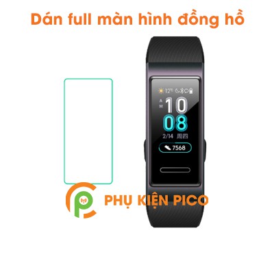 [XẢ KHO] Dán màn hình Huawei Band 4 dẻo trong suốt - Dán dẻo màn hình đồng hồ Huawei Band 4 PPF cao cấp full màn hình