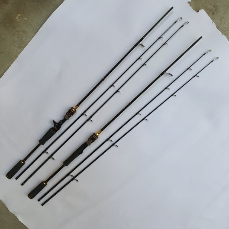 cần câu lure 2 ngọn M và MH siêu tải cá fishing Fan