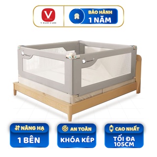 Thanh Chắn Giường Cao Cấp V-Baby NV02 Mẫu Mới Nhất 2022