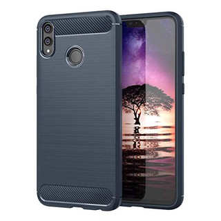 Ốp lưng Huawei Honor 8X chống sốc Rugger Armor vân sợi Carbon
