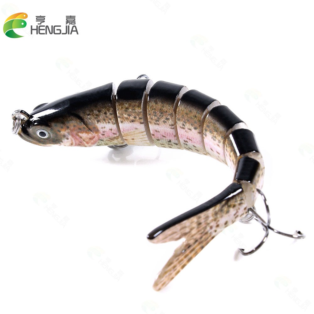 Mồi câu cá giả mắt 3D chân thật 12g / 27g kèm 3 lưỡi câu tiện dụng