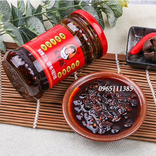 Ớt Chưng Dầu Thịt Bò 210g/ Laoganma Bò nội địa TQ