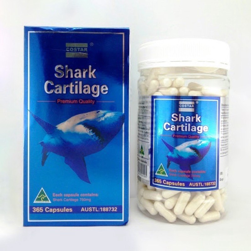 Giá Shock Viên Uống Sụn Cá Mập Costar Blue Shark Cartilage 750mg