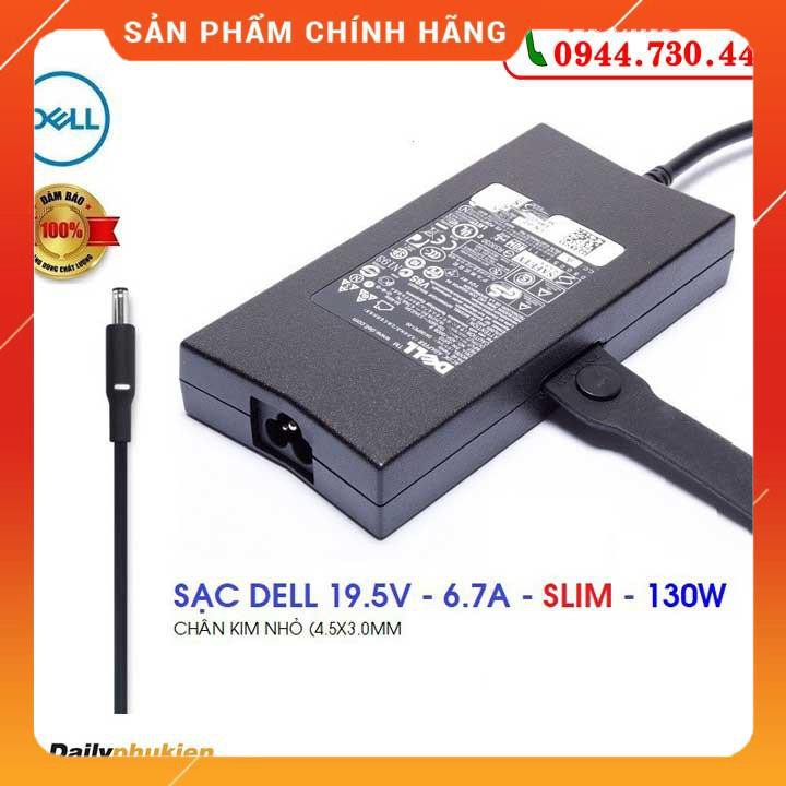 Sạc laptop Dell 19.5v 6.7a 130W chân kim nhỏ dailyphukien