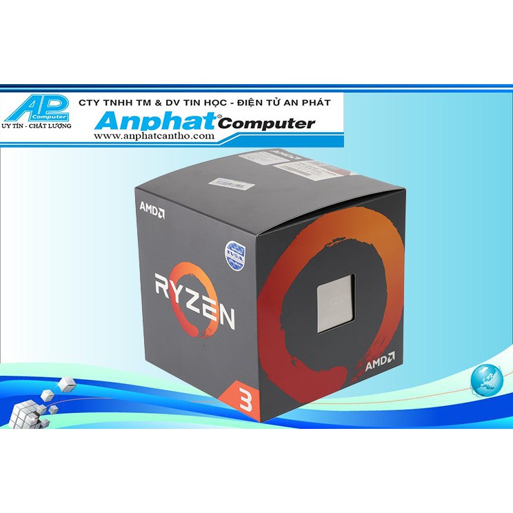 CPU AMD Ryzen 3 2300X 4C/4T Hàng Box Chính Hãng(có sẵn Fan Zin) - Bảo hành 36 tháng