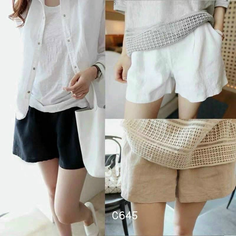 Quần short đũi cuộn Mã Zr