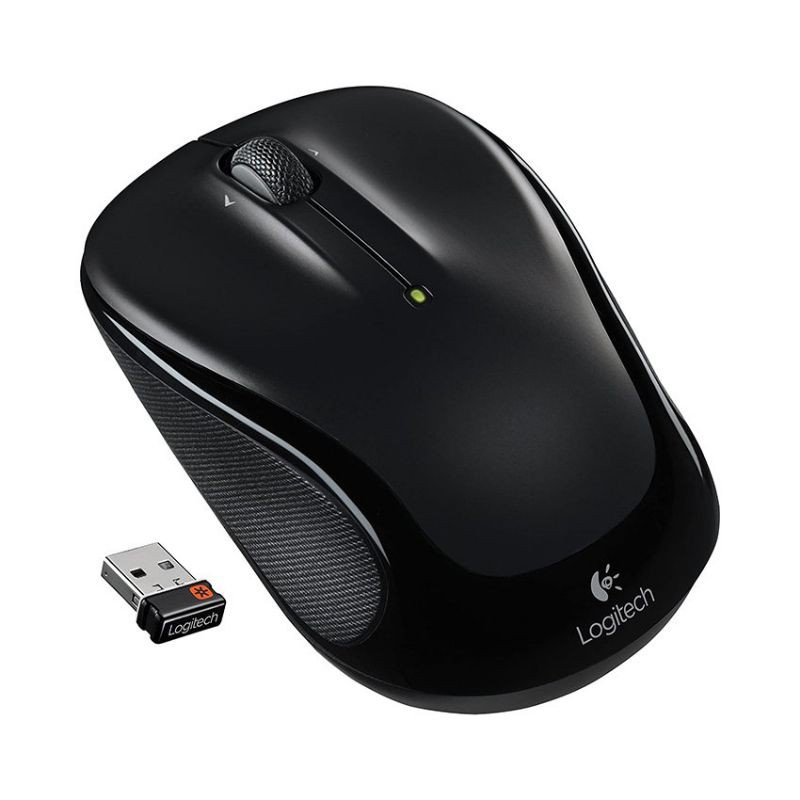 Chuột quang Không Dây Logitech M325 (ĐEN BẠC) - HÀNG CHÍNH HÃNG