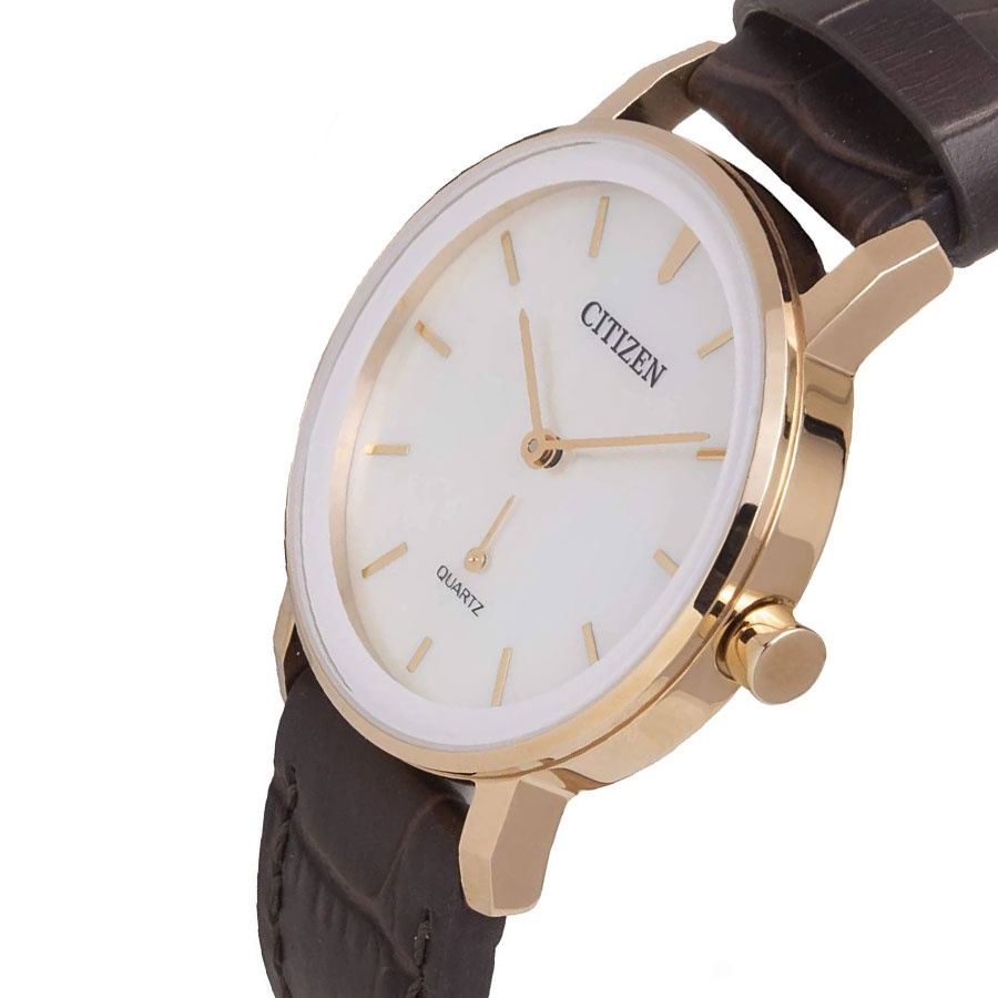 Đồng Hồ Nữ Citizen Dây Da EQ9063-04D - Mặt Xà Cừ