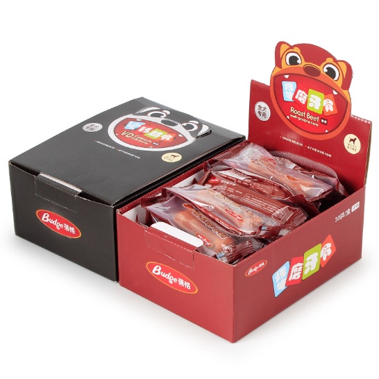 [Có sẵn] Xương gặm bổ sung canxi cho chó - Xương gặm sạch răng Budge cho Chó 21gr/bịch