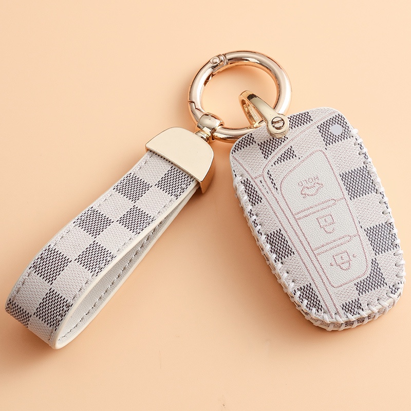 Bao Da Đựng Chìa Khóa Xe Hơi Cho Hyundai Ioniq Elantra Tucson Reina Santa fe Kona Accent IX35