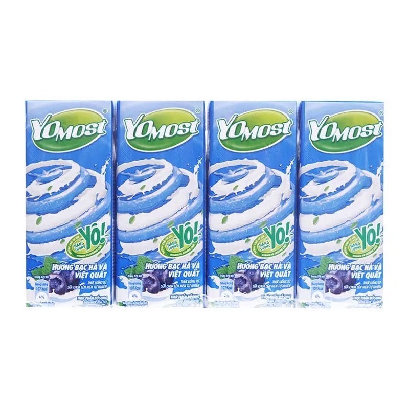 Sữa chua uống Yomost Thùng 48 hộp * 170ml