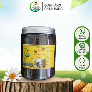 Hạt tiêu đen sạch nguyên chất 100% nhà trồng sạch hũ 500g - plm31