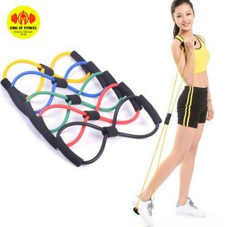 Dây đàn hồi tập thể lực vòng số 8, Dây tập tay tập chân đa năng