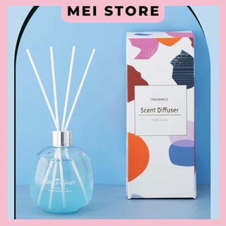 Tinh Dầu Khuếch Tán Thơm Phòng Chai Thủy Tinh Dạng Bầu Scent Diffuser 200ml