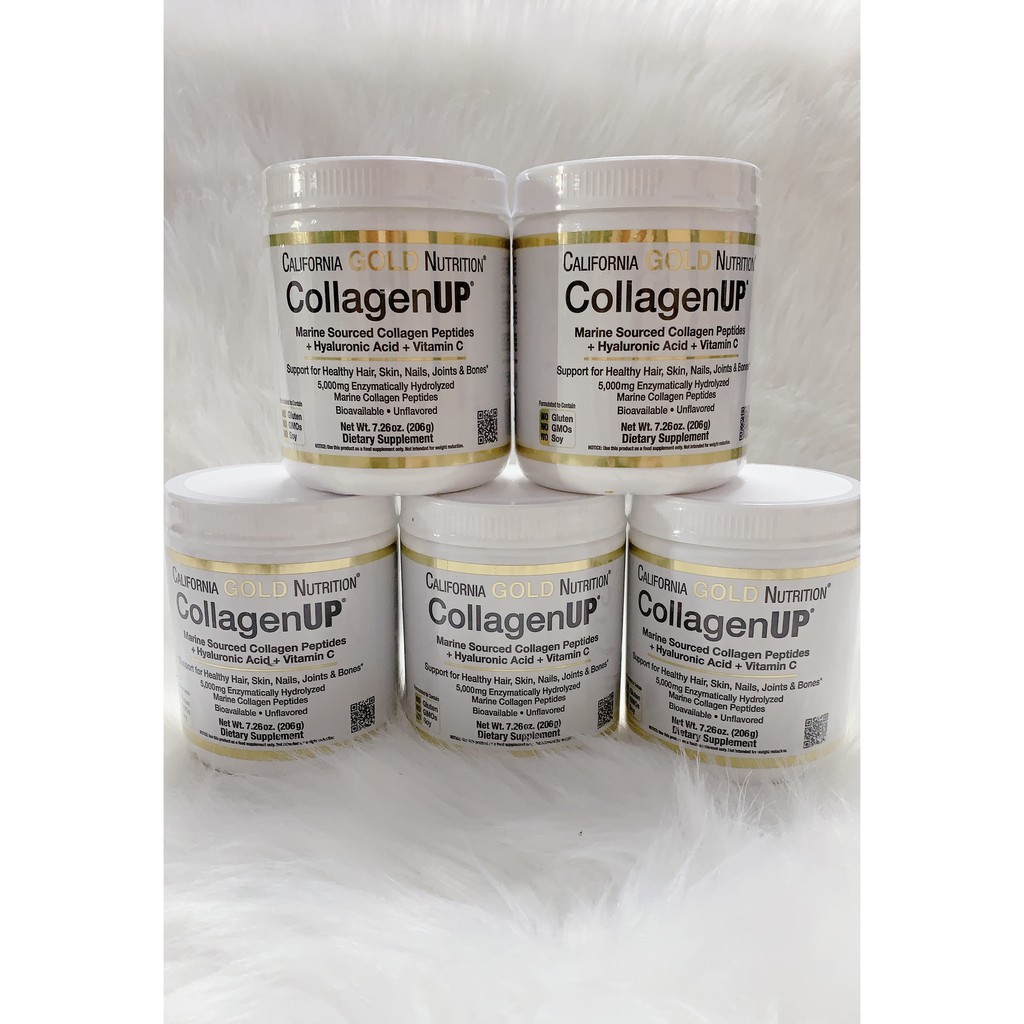 [HÀNG MỸ] Bột CollagenUp California Gold Nutrition hộp 206gr.