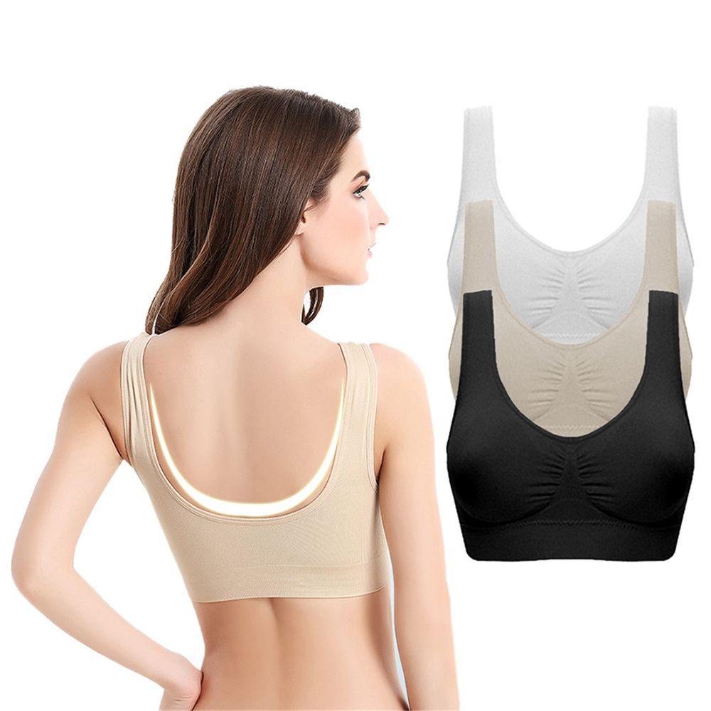 Áo Ngực Thể Thao Co Giãn Không Đường May Dành Cho Nữ