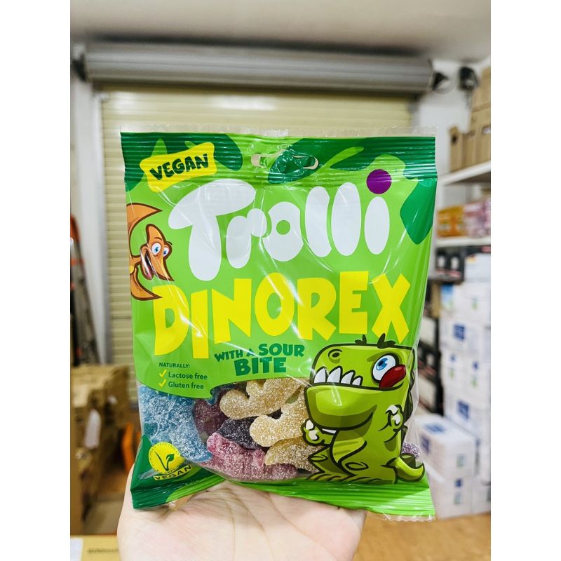 Kẹo Dẻo Trolli Squiggles gói 100gr