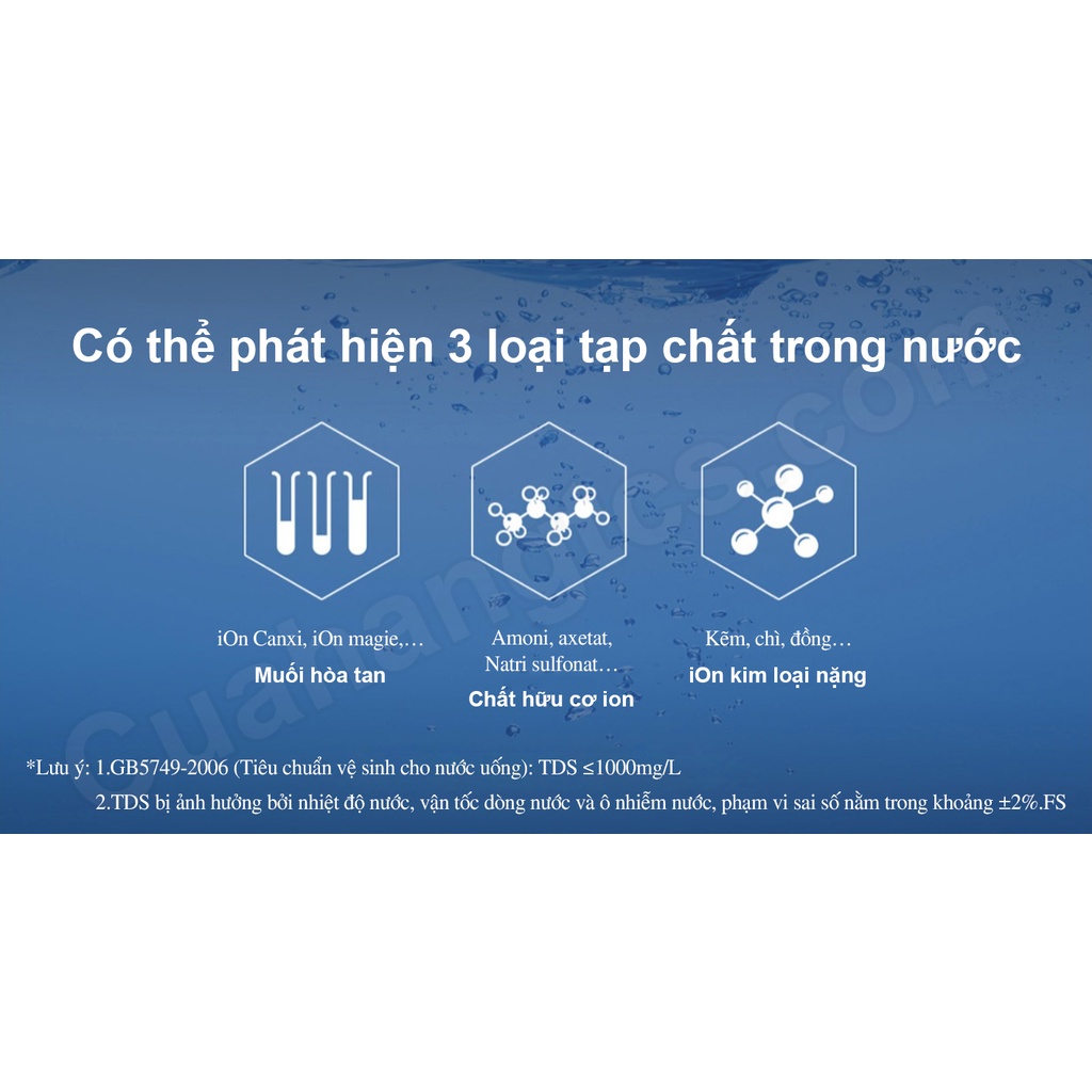 Bút thử chất lượng nước TDS XM Water Quality Tester