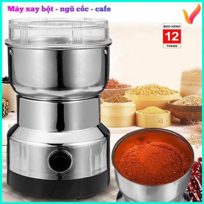 Máy Xay, Nghiền Đồ Khô, Máy Xay Các Loại Hạt, Ngũ Cốc, Gạo, Siêu Tốc, Siêu Mịn Mẫu Mới