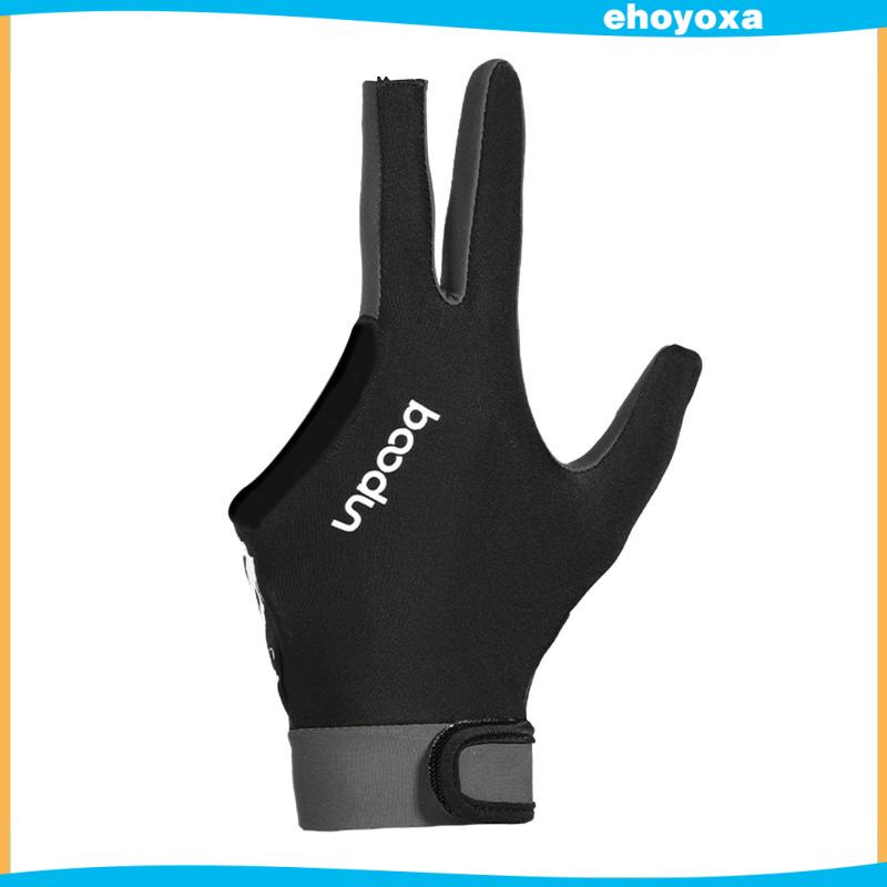 Găng Tay Trái Chơi Bida 3 Ngón Chống Trượt Cho Nam Nữ