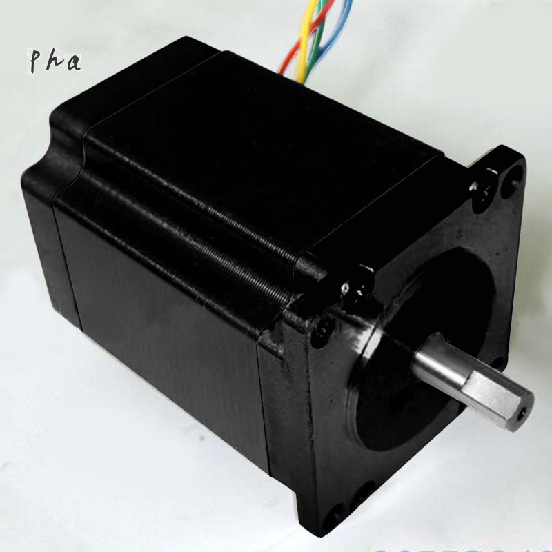 Nema23 Stepper Motor 23HS8430 4-Lead 76mm 2.8A Router Engraving Machine for 3D Printer