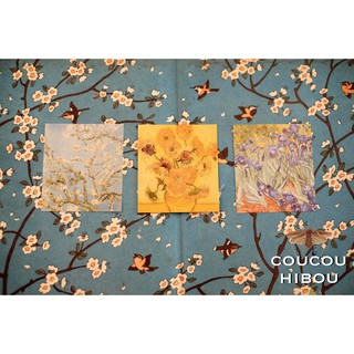 STICKER TRANH van gogh 2-cắt tròn