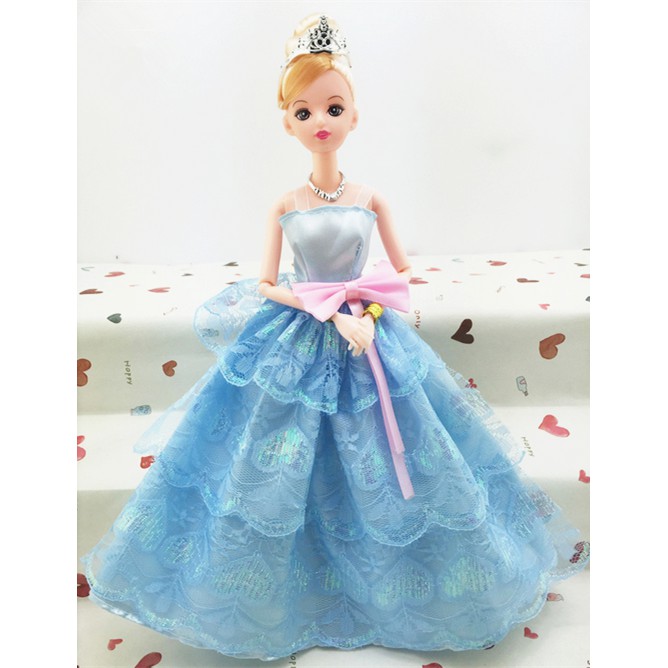 Đầm dự tiệc thời trang cho búp bê Barbie