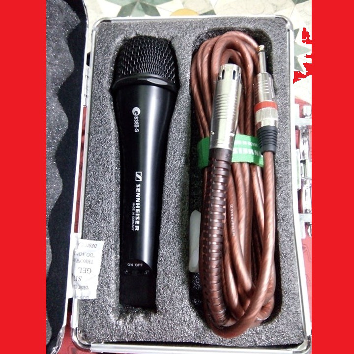 MICRO KARAOKE SENNHEISER E 838II-S – MICRO HÁT KARAOKE CAO CẤP