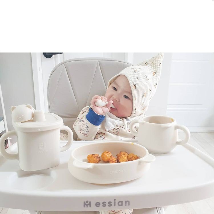 Thìa ăn dặm Silicon BABY SPOON cao cấp chính hãng Bluemama Hàn Quốc cho bé, Muỗng Ăn Dặm Lòng Sâu Bluemama