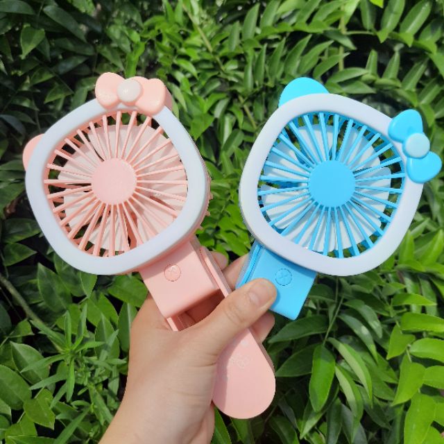 Quạt Tích Điện Mini Cầm Tay Gấp Gọn Tiện Dụng | BigBuy360 - bigbuy360.vn