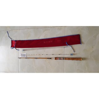 Cần câu tôm mực ikada dáng cong dáng thẳng - đồ câu ngọc hải