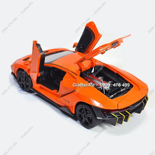 XE MÔ HÌNH SẮT TỈ LỆ 1:32 - LAMBO CENTENARIO - MINIAUTO - 9760