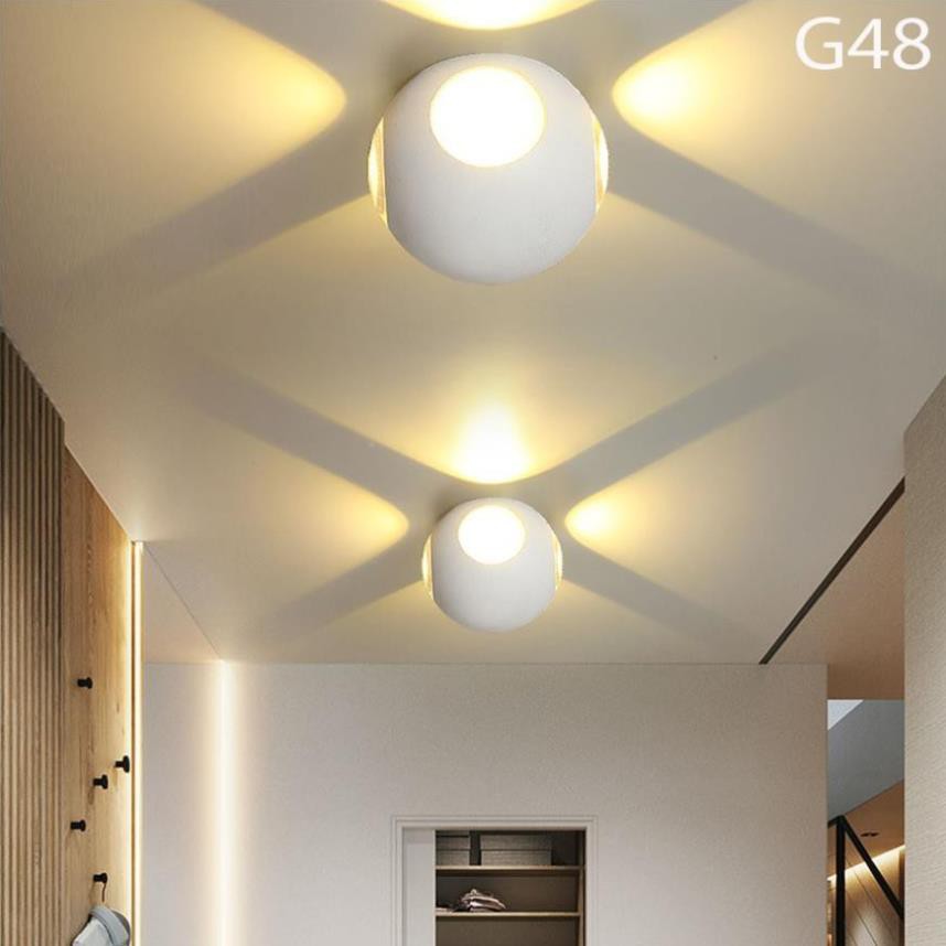 Đèn Trang Trí Hắt Tường 4 Chiều - 12w Chống Nước - DHTW6016D12W