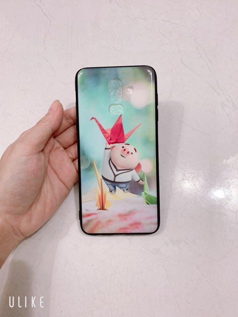 Ốp lưng sam sung J8,A6+,A6 Plus Heo Hạc