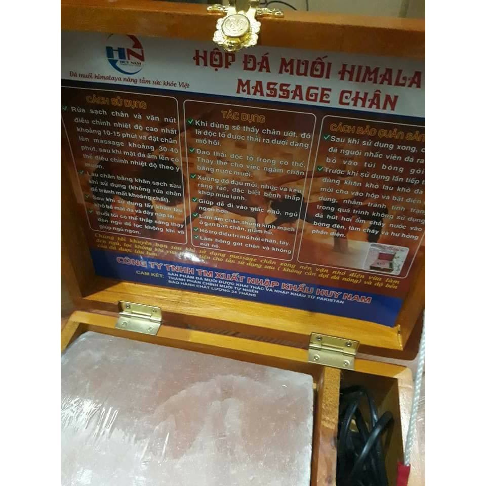 Full hộp Đèn đá muối Himalaya mặt cong cao cấp